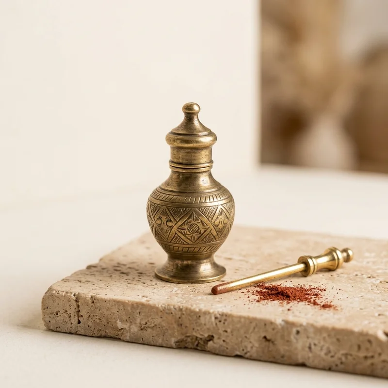 كحل الإثمد — الحجر الأحمر